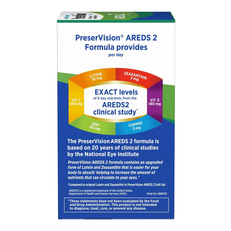Preservision Areds 2 Eye Vitamin and Mineral Softgels - 120ct, 4 of 8