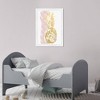15" x 21" Gold and Blush Pineapple Food and Cuisine Framed Art Print - Wynwood Studio: Modern Decor, White Plastic Frame, Wire Mount - 4 of 4