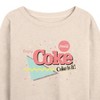 Women's - Coca-Cola - 90's Retro Style Lightweight French Terry Slouchy - 2 of 4