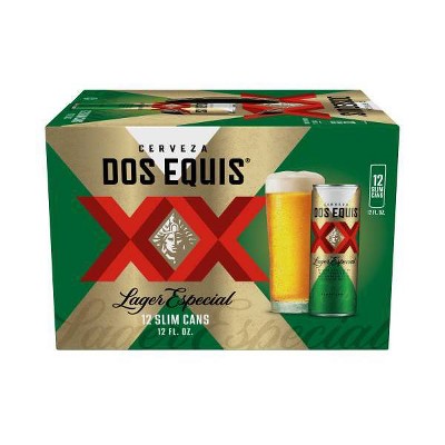 Dos Equis Mexican Lager Beer - 12pk/12 fl oz Cans
