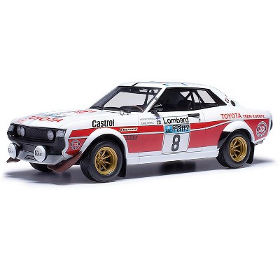 Toyota Celica 2000 GT (RA21) #8 Hannu Mikkola - Arne Hertz 2nd Place "RAC Rally" (1977) 1/18 Diecast Model Car by IXO Models