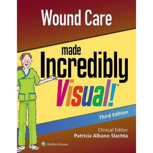 Wound Care Made Incredibly Visual Incredibly Easy Series R 3rd Edition By Lww Paperback Target