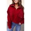 Women's faux-shearling Fleece Pullover - AEMI + CO - 4 of 4
