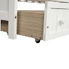 NicBex Twin Wooden Daybed with 2 Drawers,Sofa Bed Frame for Bedroom,Living Room,Apartment,No Box Spring Needed - 4 of 4