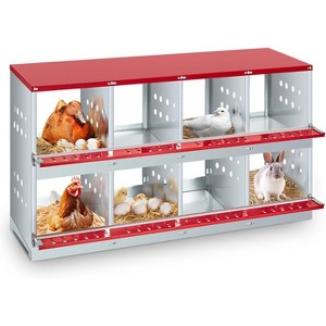 Chicken Nesting Box, Easy Egg Collection Large Vented Holes Chicken Coop Equipment with Vented Holes, Chicken Nesting Boxes for Hens, Rabbits, Ducks - 1 of 1