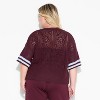 Women's Short Sleeve Jersey Pullover Sweater - Wild Fable™ - 3 of 3