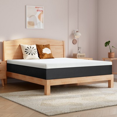 Twolike 10-inch Cooling Gel Size Medium Firmness Memory Foam Mattress Comfortable Pressure Relief Removable Cover Silent