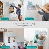 LunaLulinlk Wall Mounted Coat Rack - Robust Wooden Bag Rack with 5 Hooks - Decorative Wood Racks Ideal Cars Design - 4 of 4