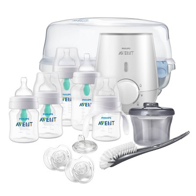 avent bottle starter kit with sterilizer