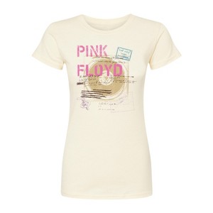 Women's - Pink Floyd - Pink Floyd Lyric Drafts Fitted Graphic T-Shirt - 1 of 3