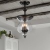 12" x 17" x 12" 3-Light Madigan Pendant Brown - Warehouse Of Tiffany: ETL Listed, Adjustable Height - 3 of 3