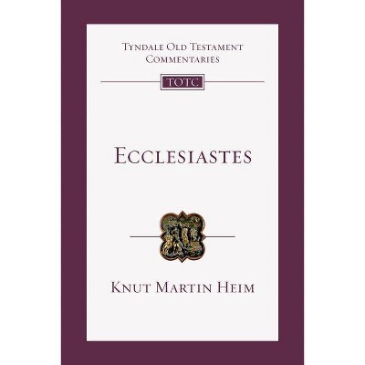 Ecclesiastes - (Tyndale Old Testament Commentaries) by  Knut Martin Heim (Paperback)