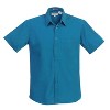 Gioberti Men's Short Sleeve Solid Dress Shirt - 2 of 4