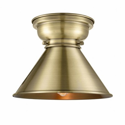 Innovations Lighting Aditi 1 - Light Flush Mount in  Antique Brass