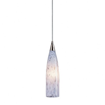 Elk Home Lungo 1 - Light Pendant in  Satin Nickel