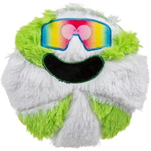 goDog Holiday Collection Mixed Materials TPE-Plush Cool Mint Squeaky Dog Toy, Chew Guard Technology - Green/White, One Size - 1 of 1
