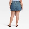 Women's Western Denim Mini Skirt - Universal Thread™ Medium Wash - 2 of 3