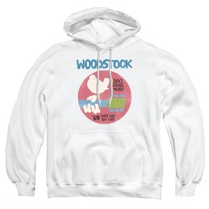 Men's Woodstock Deconstructed Poster Pull-Over Hoodie - 1 of 4