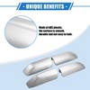 Unique Bargains Car Roof Rack Side Rails End Cover for Toyota 4Runner N280 2010-2022 Durable Plastic Silver Tone 4pcs - 3 of 4