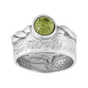 Silpada 'Doting' Sterling Silver Peridot Ring - 1 of 4