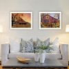 2Piece Vignette Apple Picking time, Sunflower Quilt Barn White Framed Wall Art for Living Room,for Home Decor by Billy Jacobs - 3 of 4