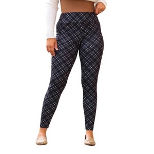 Women's Jillian Plaid Leggings - Julia Rose - 1 of 4