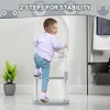 Whizmax Potty Training Seat with Step Stool Ladder for Toddlers as a Potty Training Toilet Anti-Slip Safe Pads Adjustable Height Legs, Gray - 4 of 4