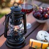 Feuerhand Outdoor Kerosene Fuel Lantern, Baby Special 276 Galvanized Hurricane Lamp for Camping or Patio, 10 Inches, Matte Black - 2 of 4