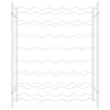 vidaXL Wine Rack - White Metal Freestanding Wine Bottle Holder for 48 Bottles - Ideal for Kitchen, Pantry, or Bar - Modern Design, Assembly Required - 4 of 4