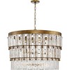 Progress Lighting Chevall 9-Light Chandelier, Gold Ombre, Artisanal Glass, Modern Organic, Luxe, Transitional. - 4 of 4
