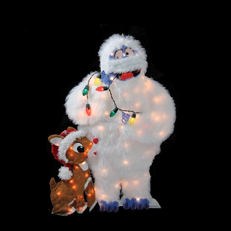 Rudolph the Red Nosed Reindeer Christmas 32" Prelit Bumble 2D Outdoor Decoration - Clear Lights, 2 of 4