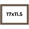 PosterPalooza | Sculpted Silver Picture Frame - UV Acrylic, Backing Board, Hanging Hardware Included - 2 of 4