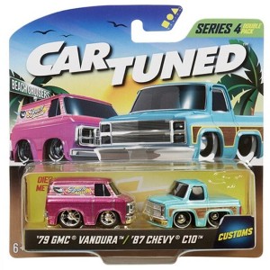 CarTuned 1979 GMC Vandura & 1987 Chevy C10 Series 4 2 Pack - 1 of 4