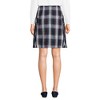 School Uniform Young Women's Side Pleat Plaid Skort Above the Knee - 2 of 3