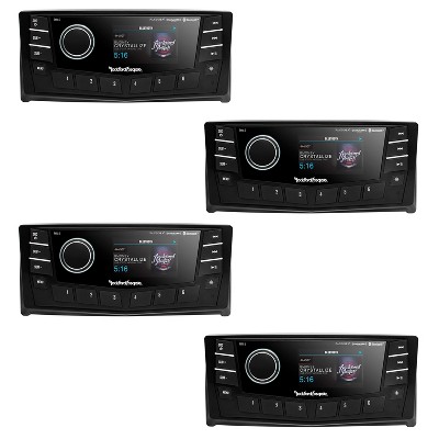 Rockford Fosgate PMX-5CAN Punch Marine ATV Boat Satellite Digital Media Receiver (4 Pack)