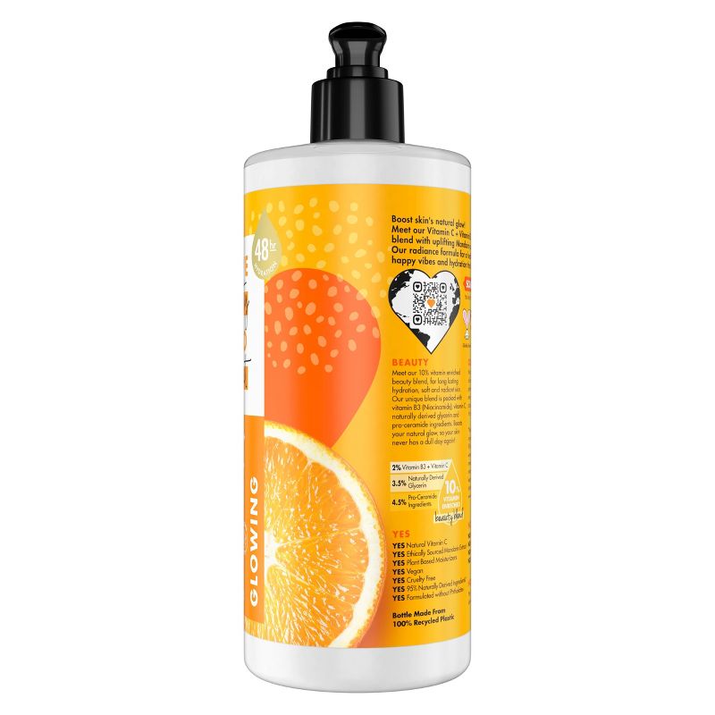 Love Beauty and Planet Glowing Mandarin and Vitamin C Pump Body Lotion - 16 fl oz, 5 of 7