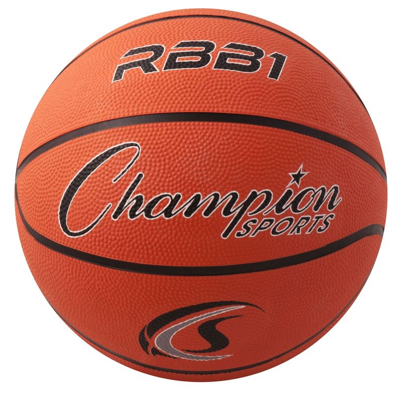Champion Sports Rubber Basketballs, Assorted Sizes, 2 of 3