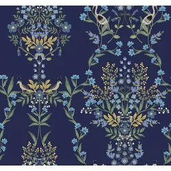 Rifle Paper Co. Luxembourg Peel and Stick Wallpaper Blue
