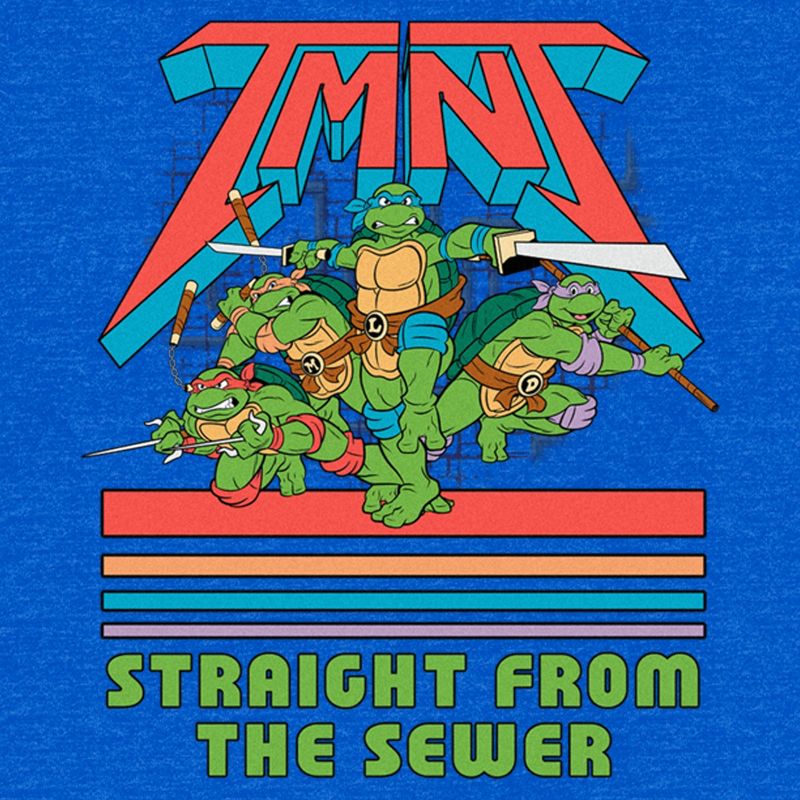 Men's Teenage Mutant Ninja Turtles Straight from the Sewer T-Shirt, 2 of 6