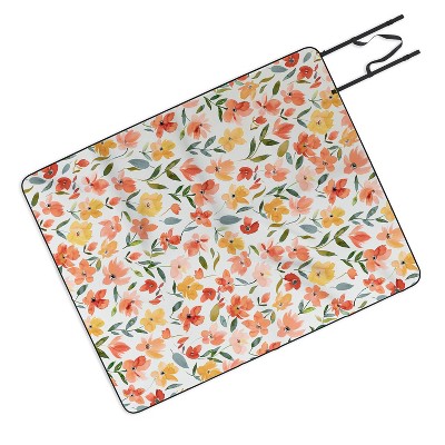 Ninola Design Countryside Fresh Flowers Picnic Blanket - Deny Designs