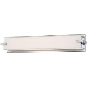 George Kovacs Lighting Cubism 1 - Light Vanity in  Chrome - 1 of 1