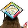 Big Dot of Happiness Kindergarten Here I Come - Kids Preschool Graduation Cap Decorations Kit - Grad Cap Cover - 3 of 4