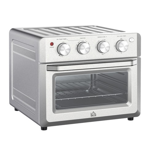 Salton - Toaster Oven and Air Fryer, 6 Slice Capacity, 6 Cooking Functions,  Accessories Included