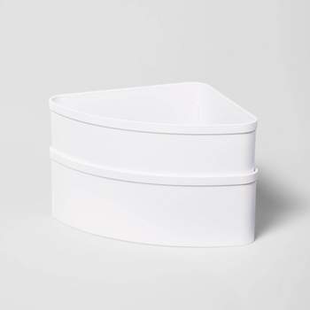 Buy Teraiya's Small Plastic Boxes for Storage (24, 12, White