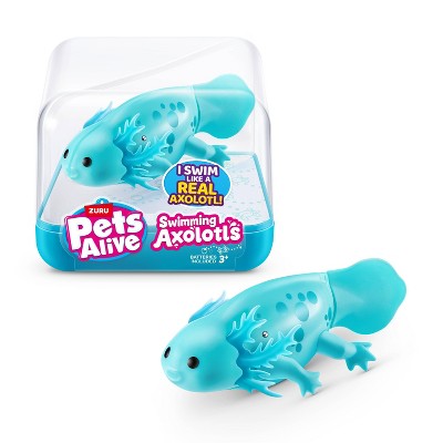 Pets Alive Swimming Axolotl Teal