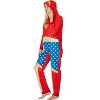 DC Comics Wonder Woman Ready One Piece Costume Pajama Union Suit - image 3 of 4