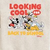 Boys' - Disney - Looking Cool For Back To School Graphic Long Sleeve Fleece Sweatshirt - 2 of 4