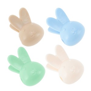 Unique Bargains Lightweight Cute Rabbit-Shaped Toothbrush Covers - 1 of 4