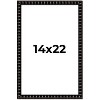 PosterPalooza | 14x22 Bamboo Picture Frame, UV Acrylic, 4 Finishes - Brown, Black, Gold, and Natural - 2 of 4