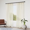 Awesome Home Madison Pinch Pleat Single Curtain Panel with Hooks and Rings, 38"X84", Gold - 3 of 4
